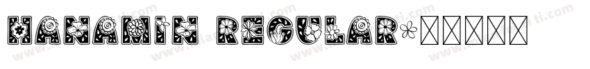HanaMin Regular字体转换